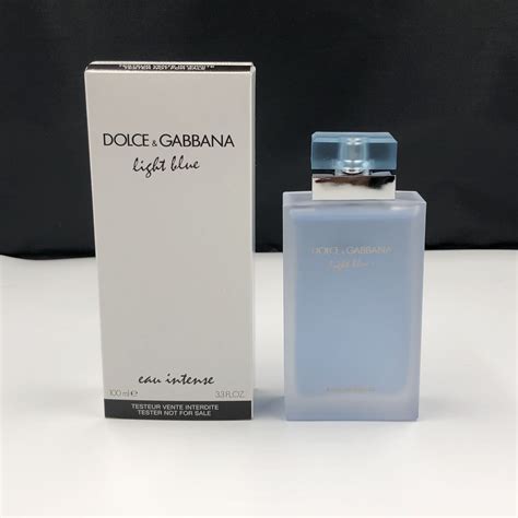 dolce gabbana light blue intense 100ml tester